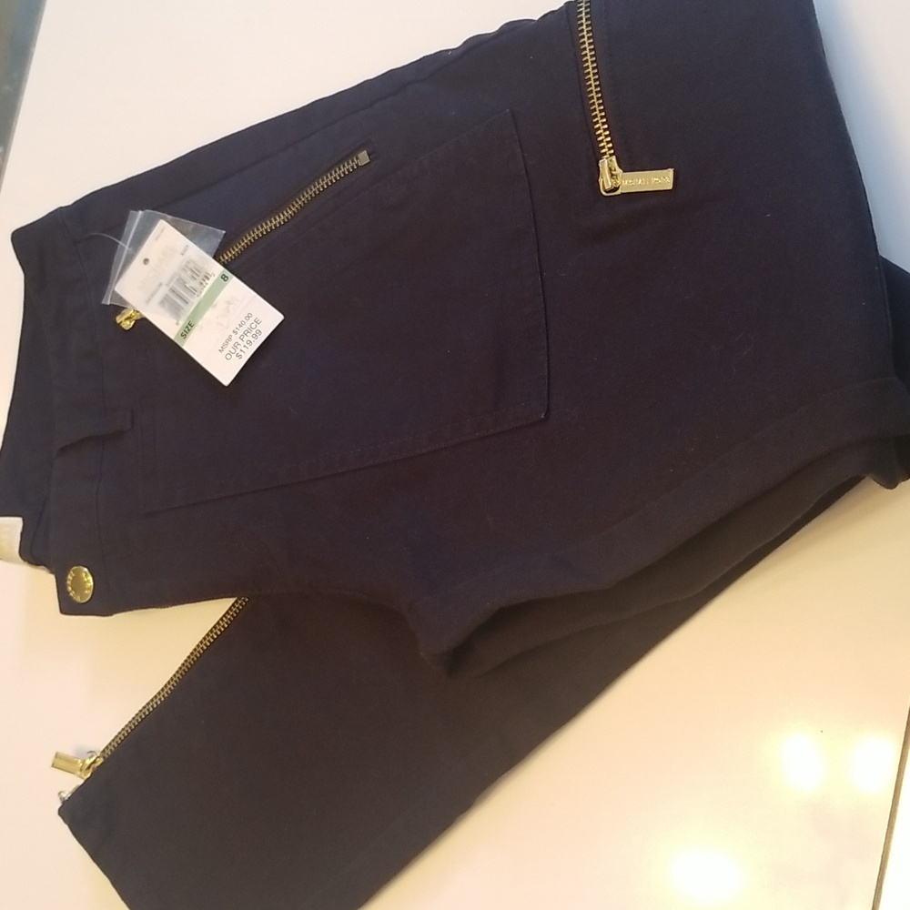 Brand New Michael Kors Twill Skinny Jean Pants.